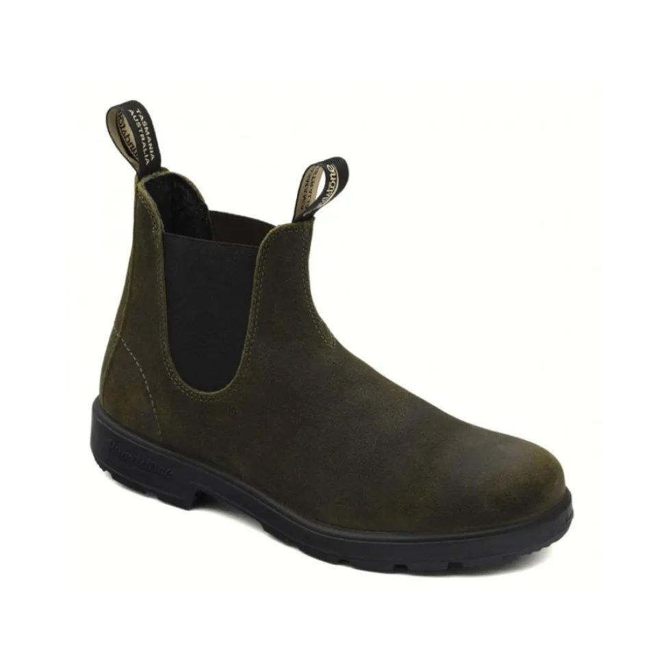 Stivali Chelsea in Suede