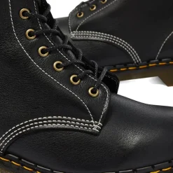 Stivali in Pelle Nera Made In England