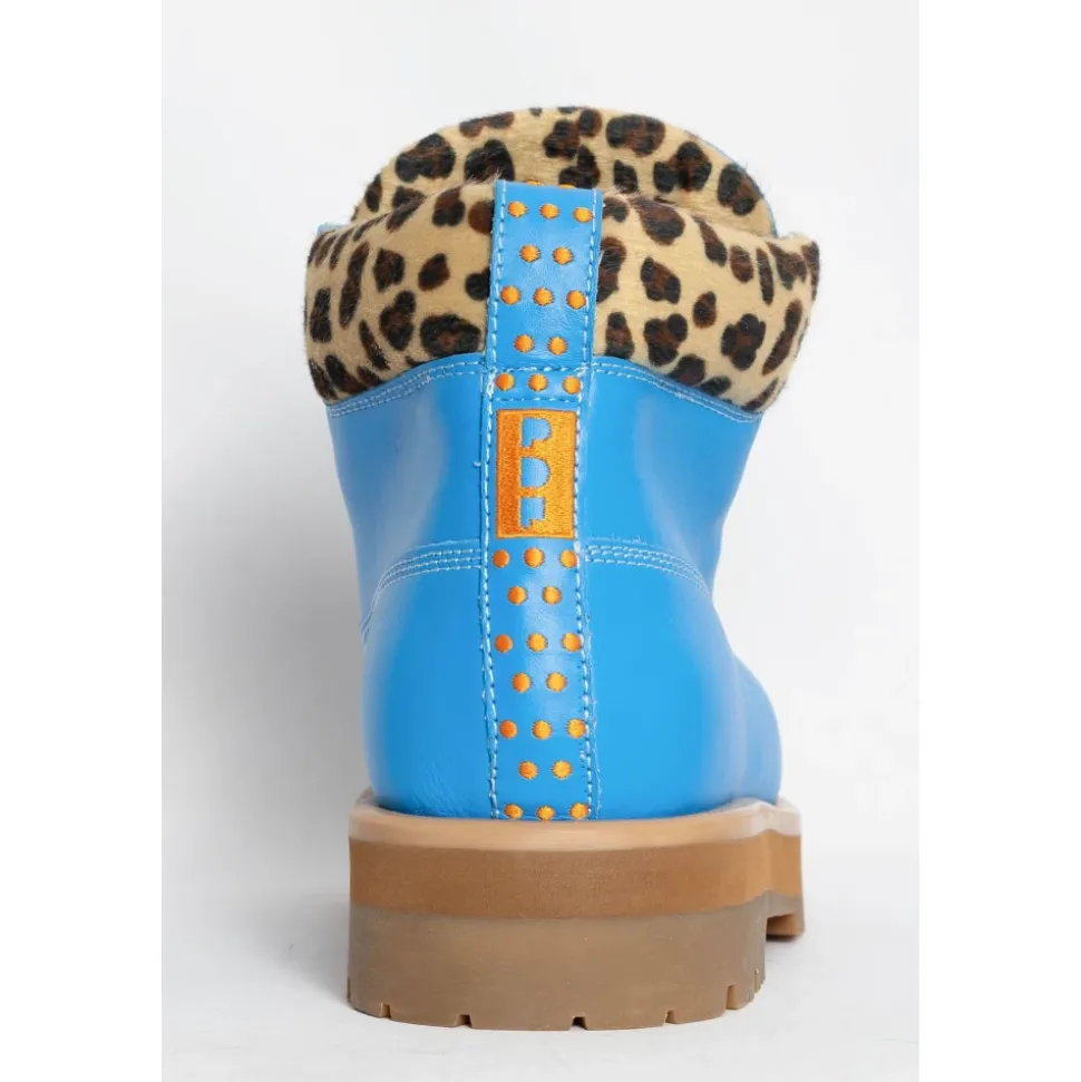 Strada Low Cheetah Boots