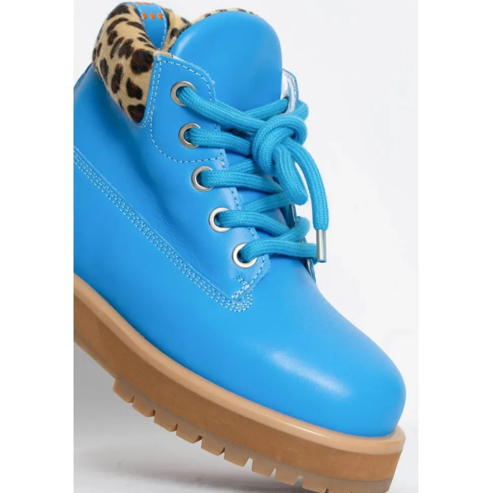 Strada Low Cheetah Boots