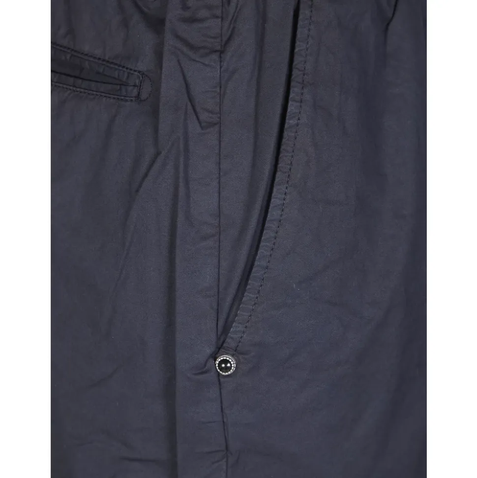 Stretch Cotton Tela Paracadute Bermuda Shorts