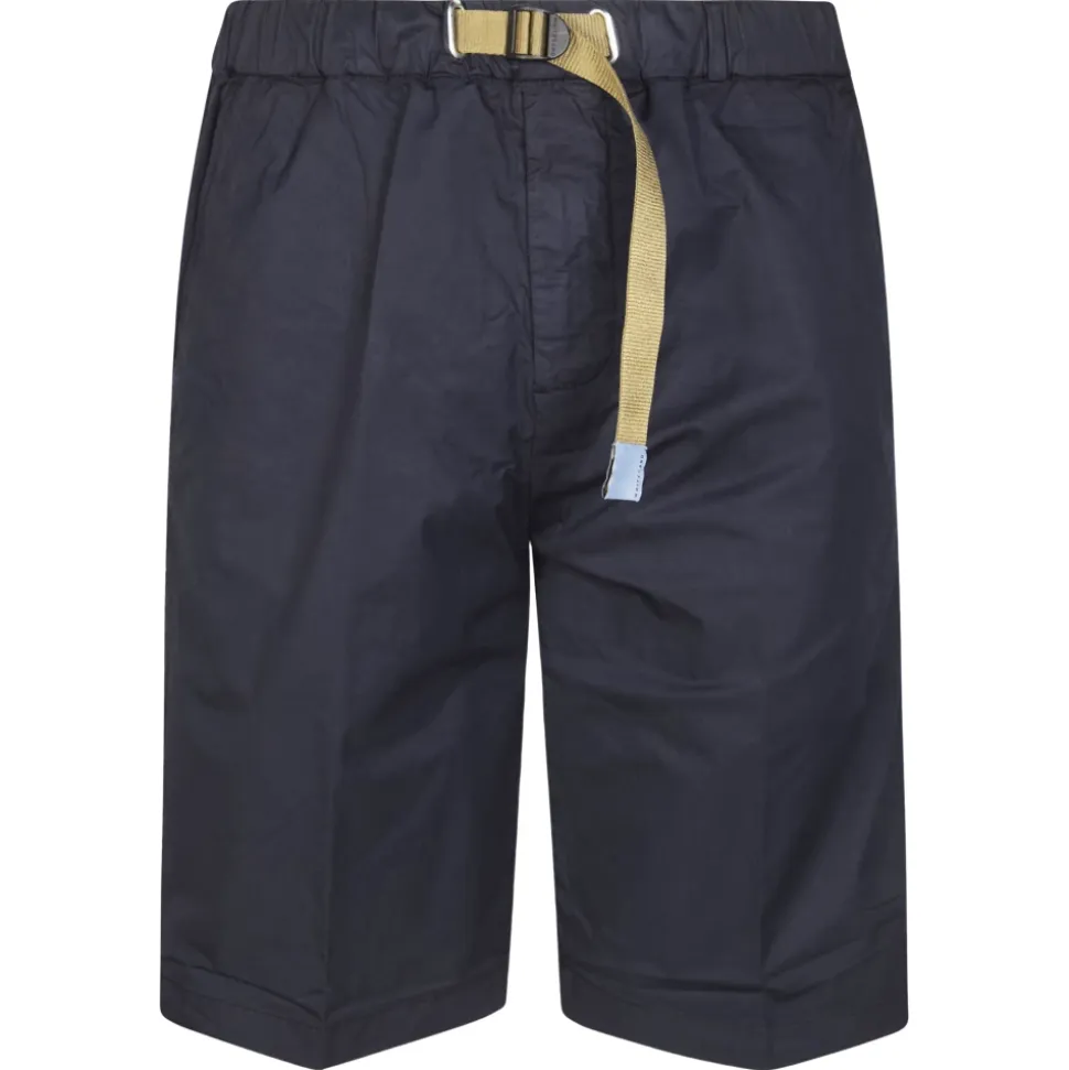 Stretch Cotton Tela Paracadute Bermuda Shorts