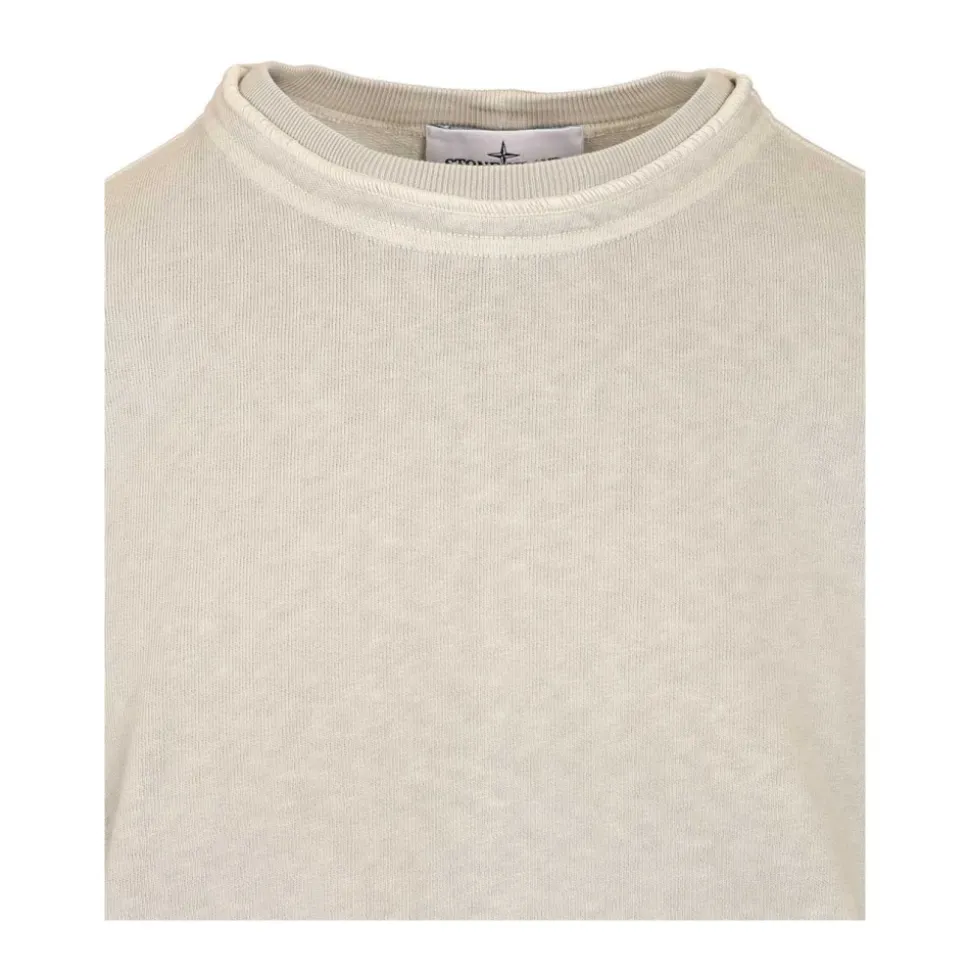 sweatshirt in malfilé cotton