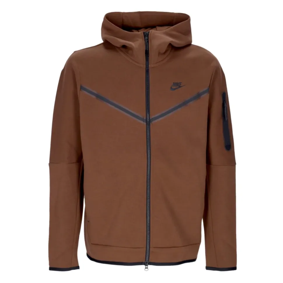 Tech Fleece Hoodie Leggera Felpa con Zip