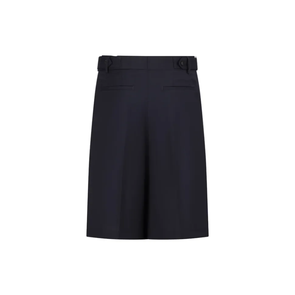 Techno Wool Bermuda Shorts