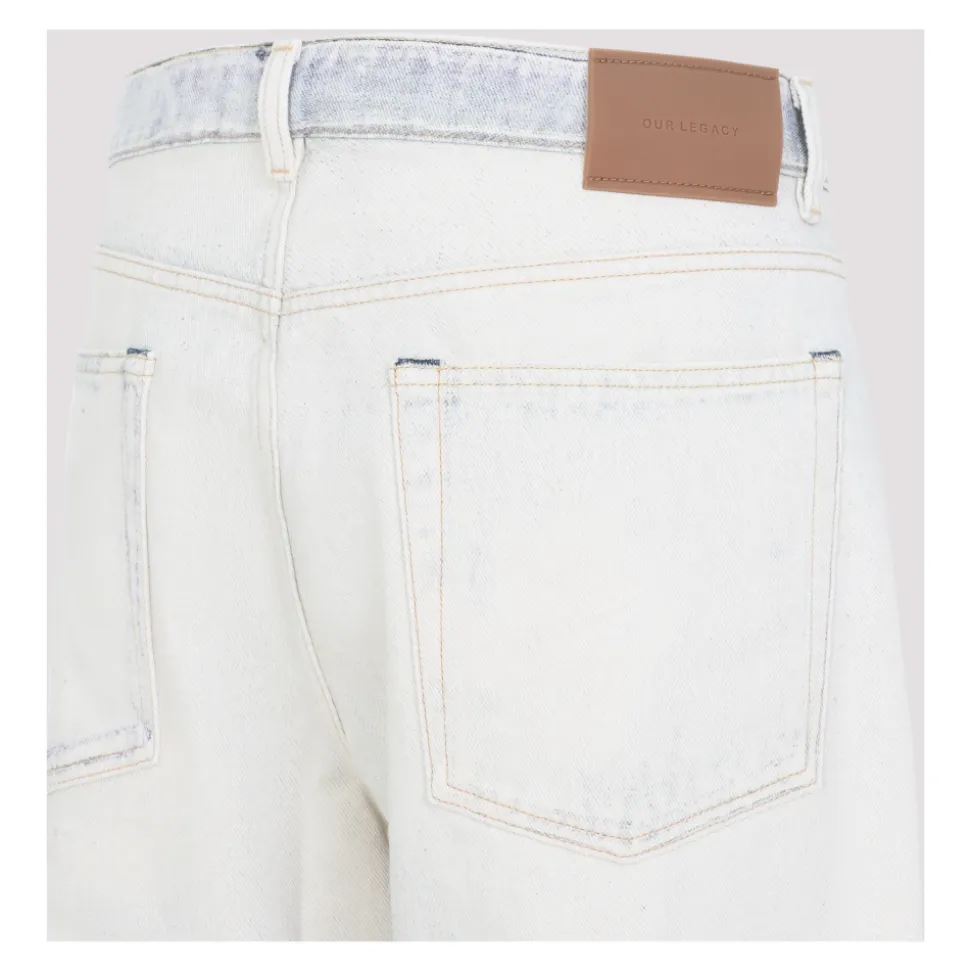 Third Cut Wide Jeans