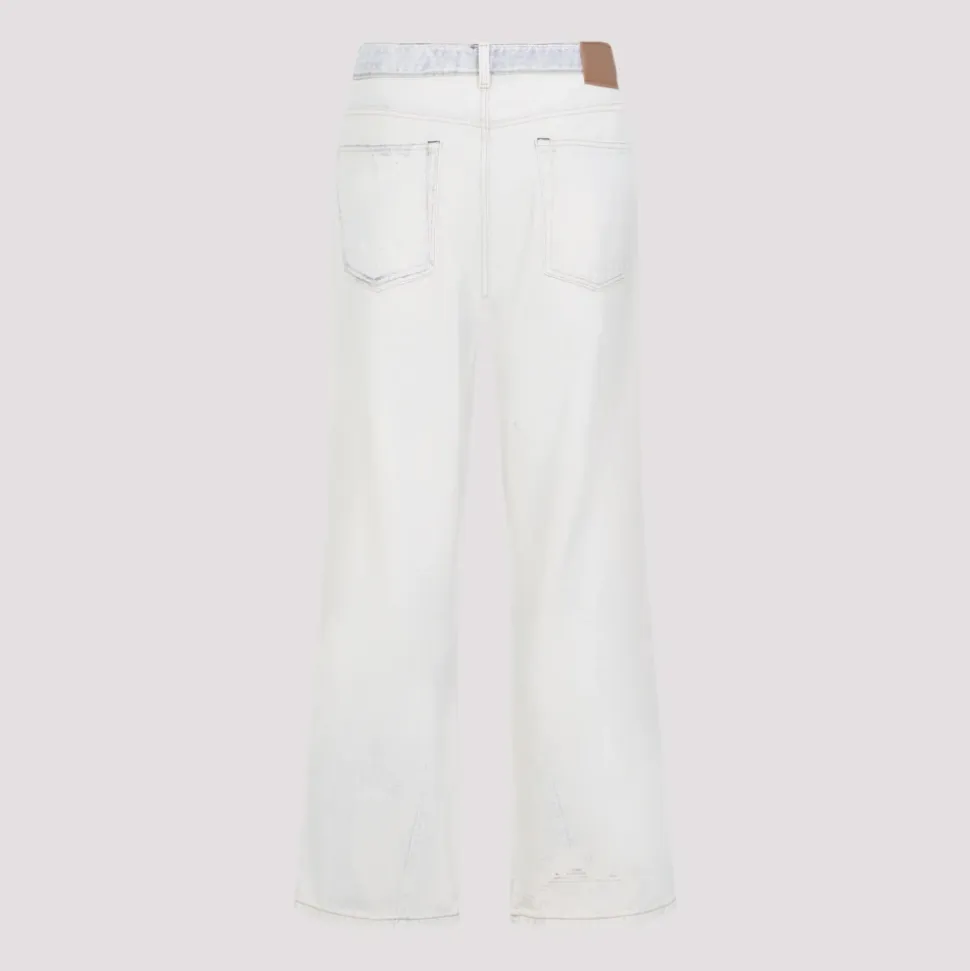 Third Cut Wide Jeans
