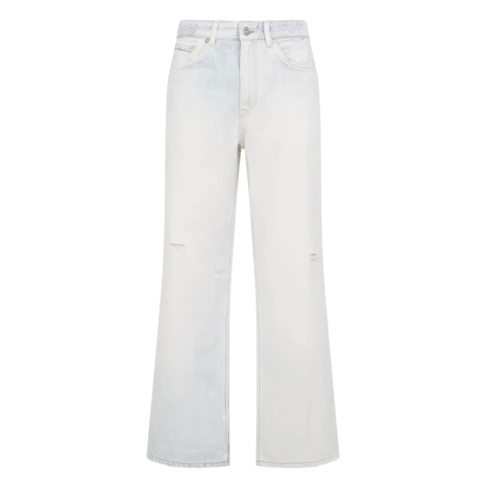 Third Cut Wide Jeans