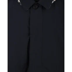 Trench Blu Pieghevole