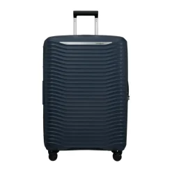 Trolley blu Upscape con caratteristiche sostenibili