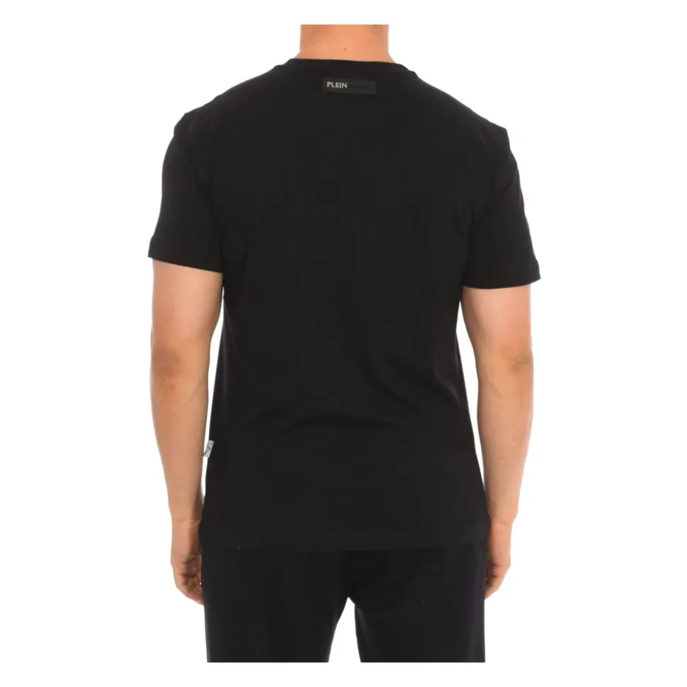 T-shirt a manica corta con stampa del marchio