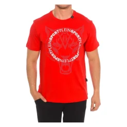 T-shirt a manica corta con stampa del marchio