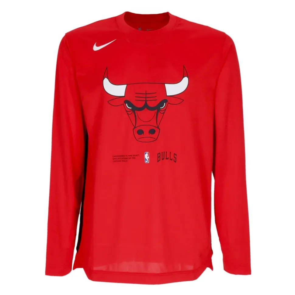 T-shirt a maniche lunghe Chicago Bulls