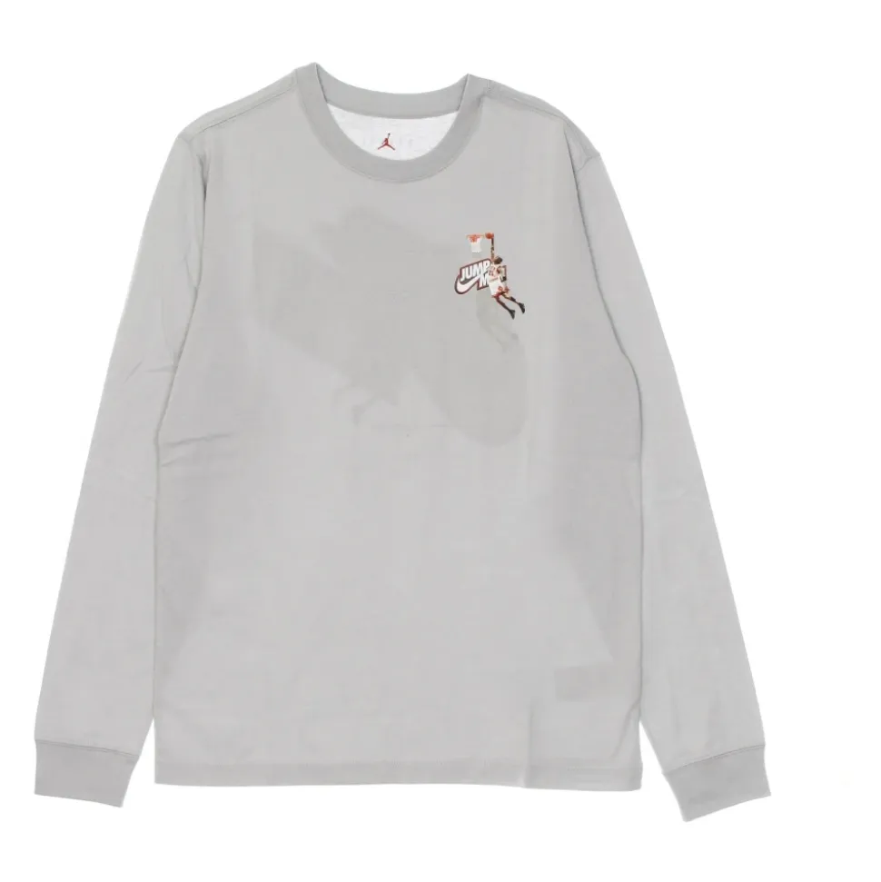 T-shirt a Maniche Lunghe Girocollo