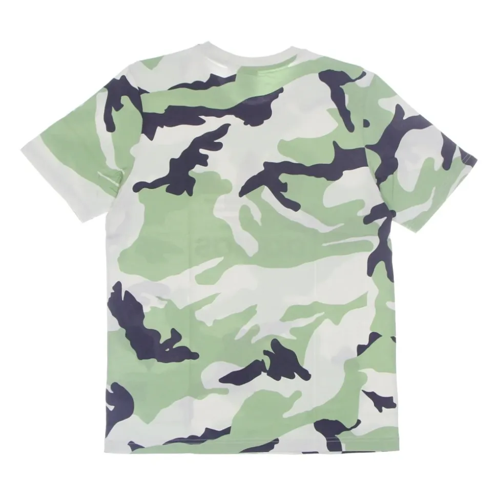 T-shirt con stampa camouflage all-over