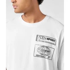 T-Shirt Girocollo in Cotone