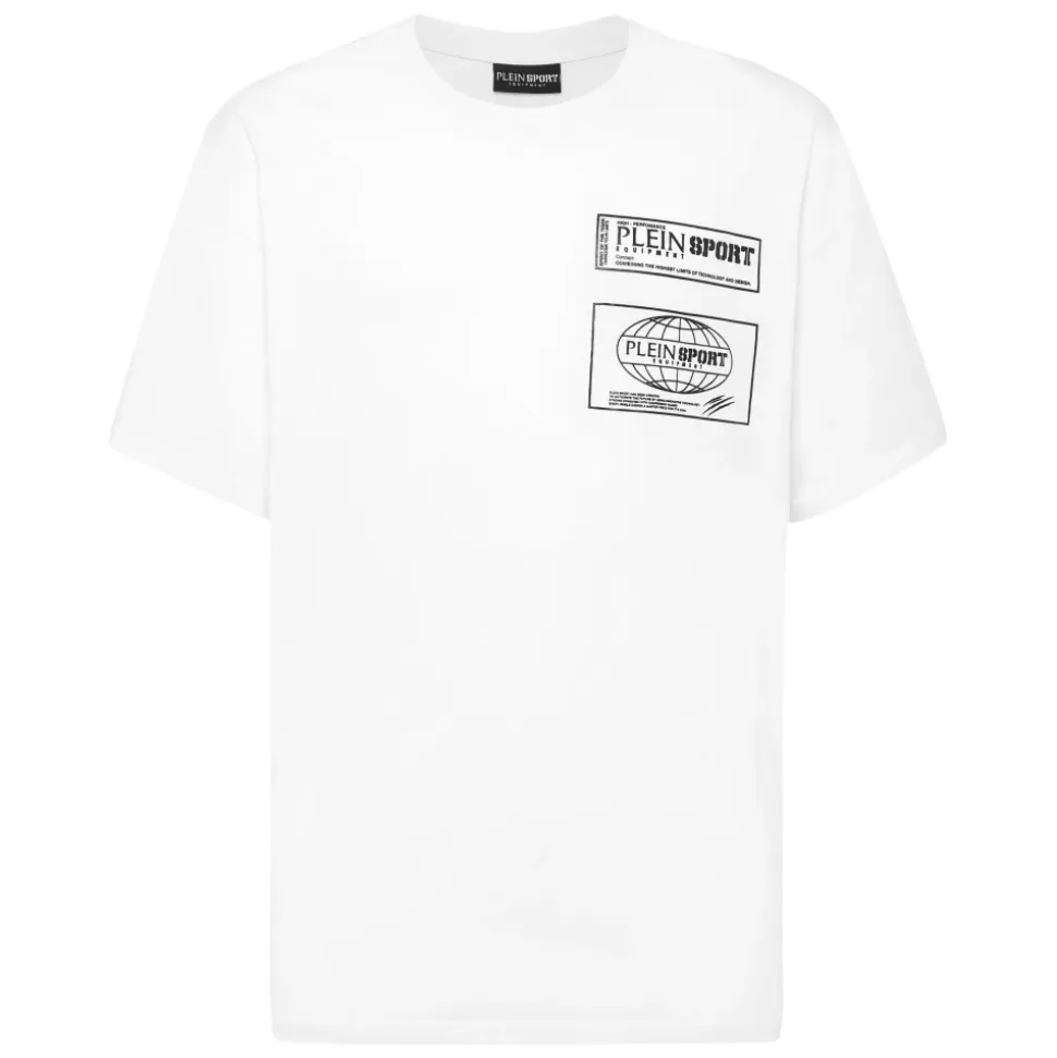 T-Shirt Girocollo in Cotone