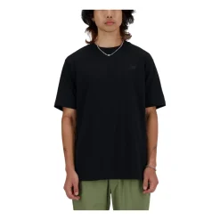 T-shirt New Balance in cotone con logo ricamato