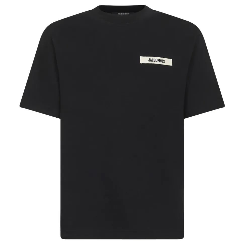 T-shirt a girocollo a coste