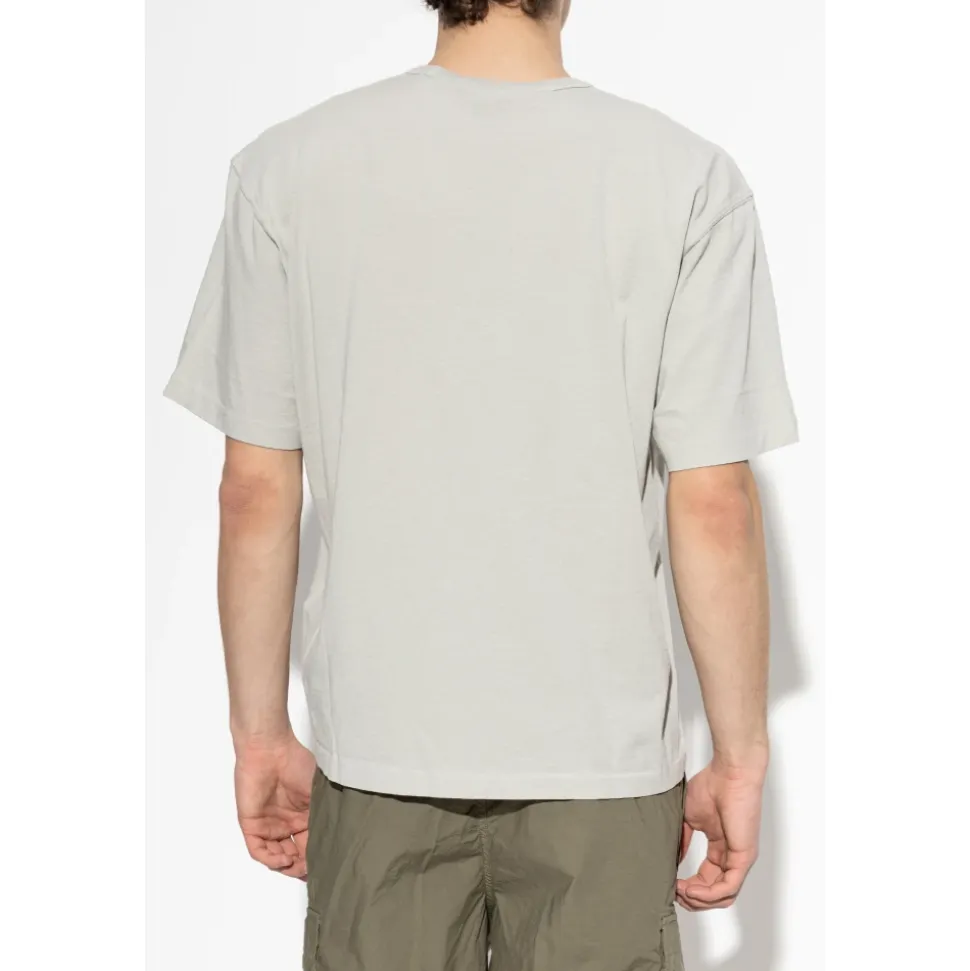 T-Shirt Con Logo Ricamato