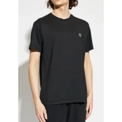 T-Shirt con Patch Logo