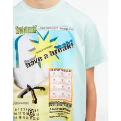 T-shirt con pubblicità telefonica