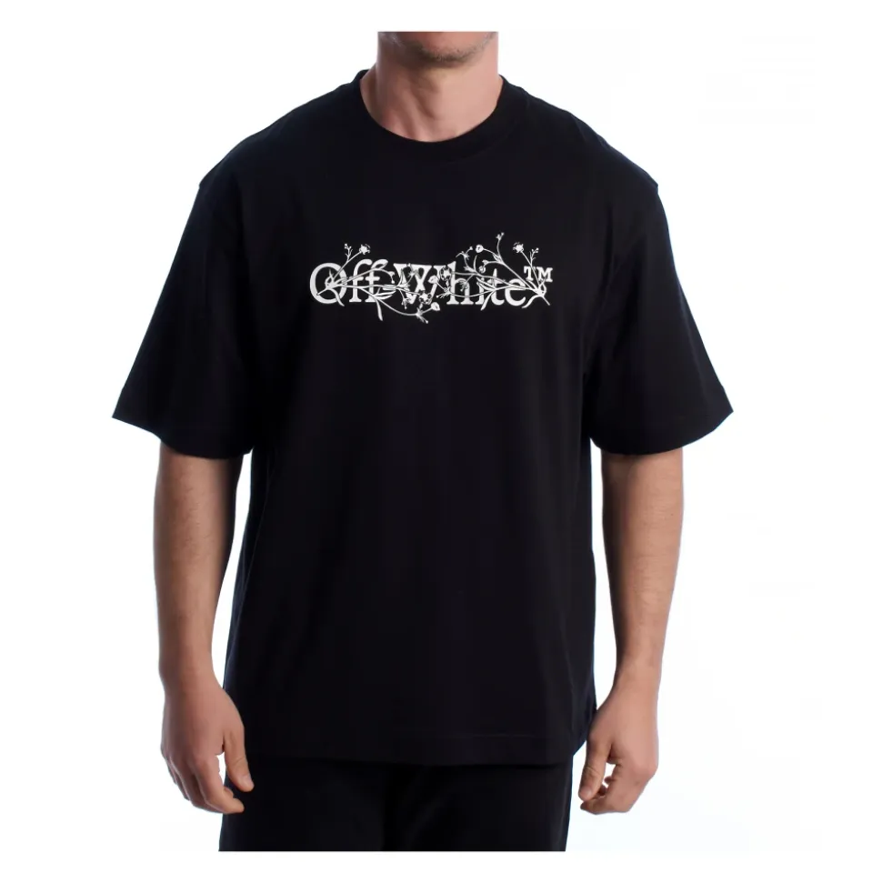 T-shirt con stampa logo