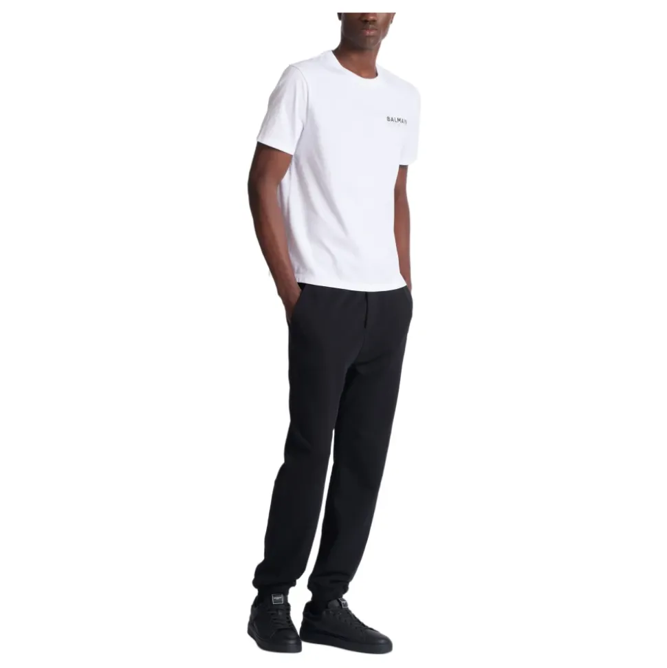 T-shirt con stampa logo