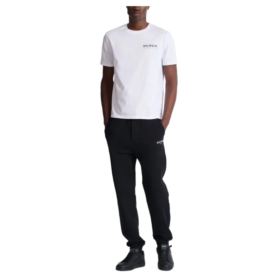 T-shirt con stampa logo