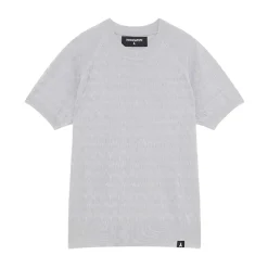 T-shirt in Maglia Chevron