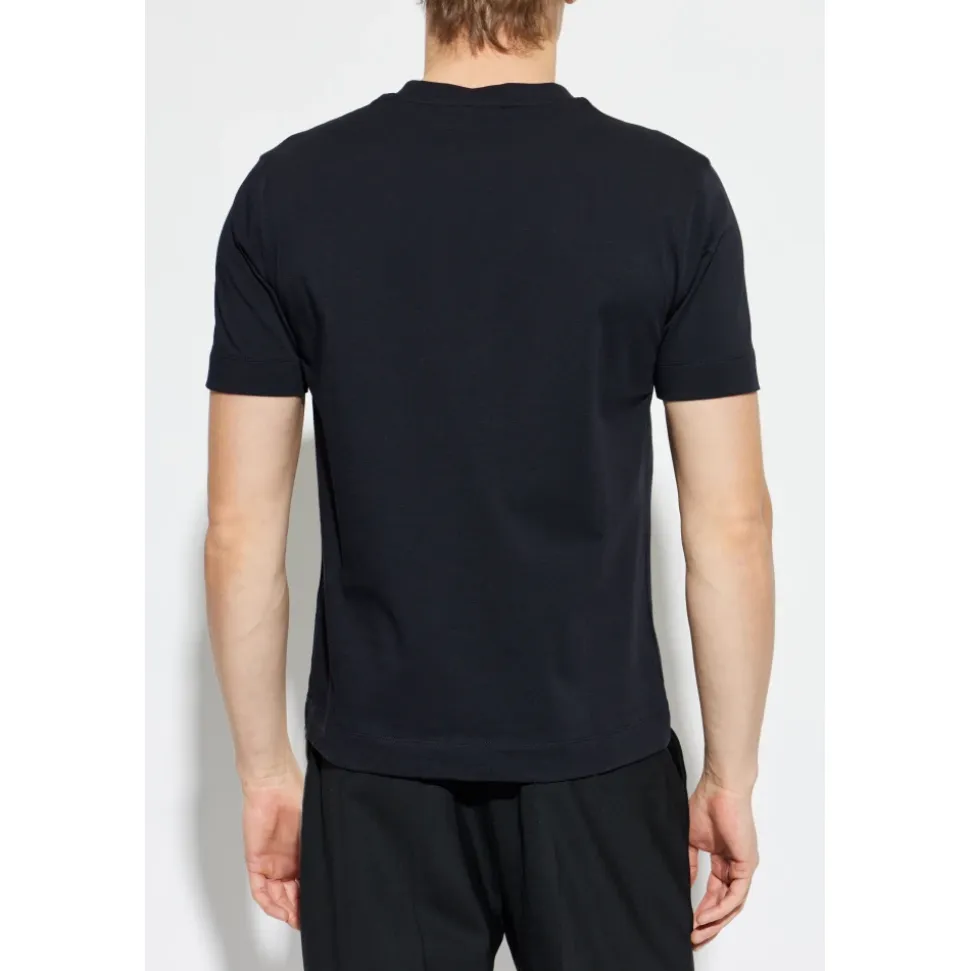 T-shirt slim-fit in jersey pesante