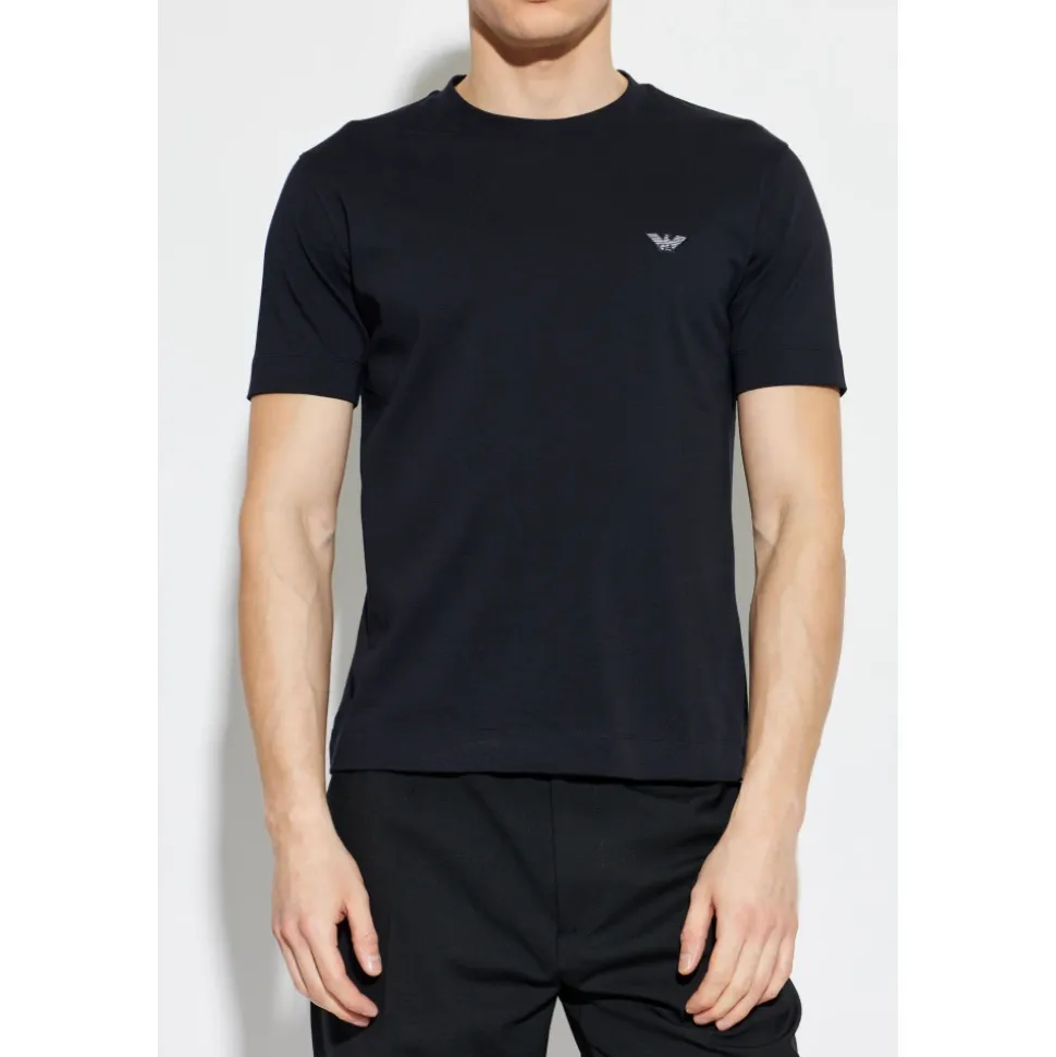 T-shirt slim-fit in jersey pesante