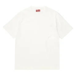 Tubejp T-Shirt con Taschino in Cotone White