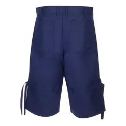 twill Bermuda shorts
