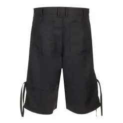 Twill bermuda shorts