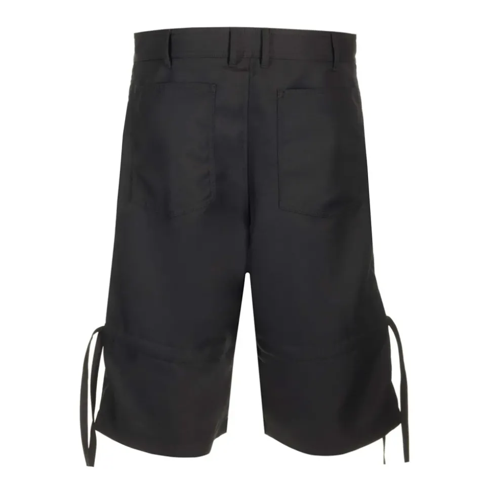 Twill bermuda shorts