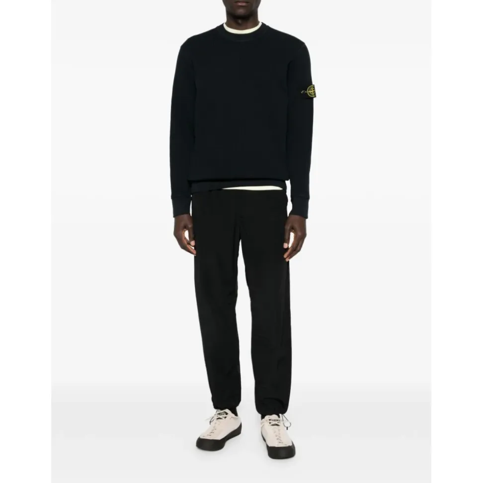 Waffle Knit Sweatshirt