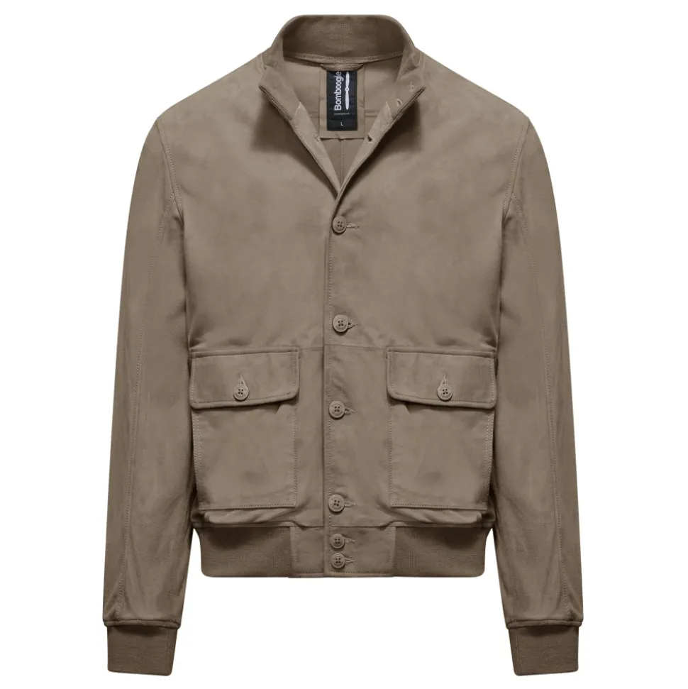 Walt Suede Bomber Jacket