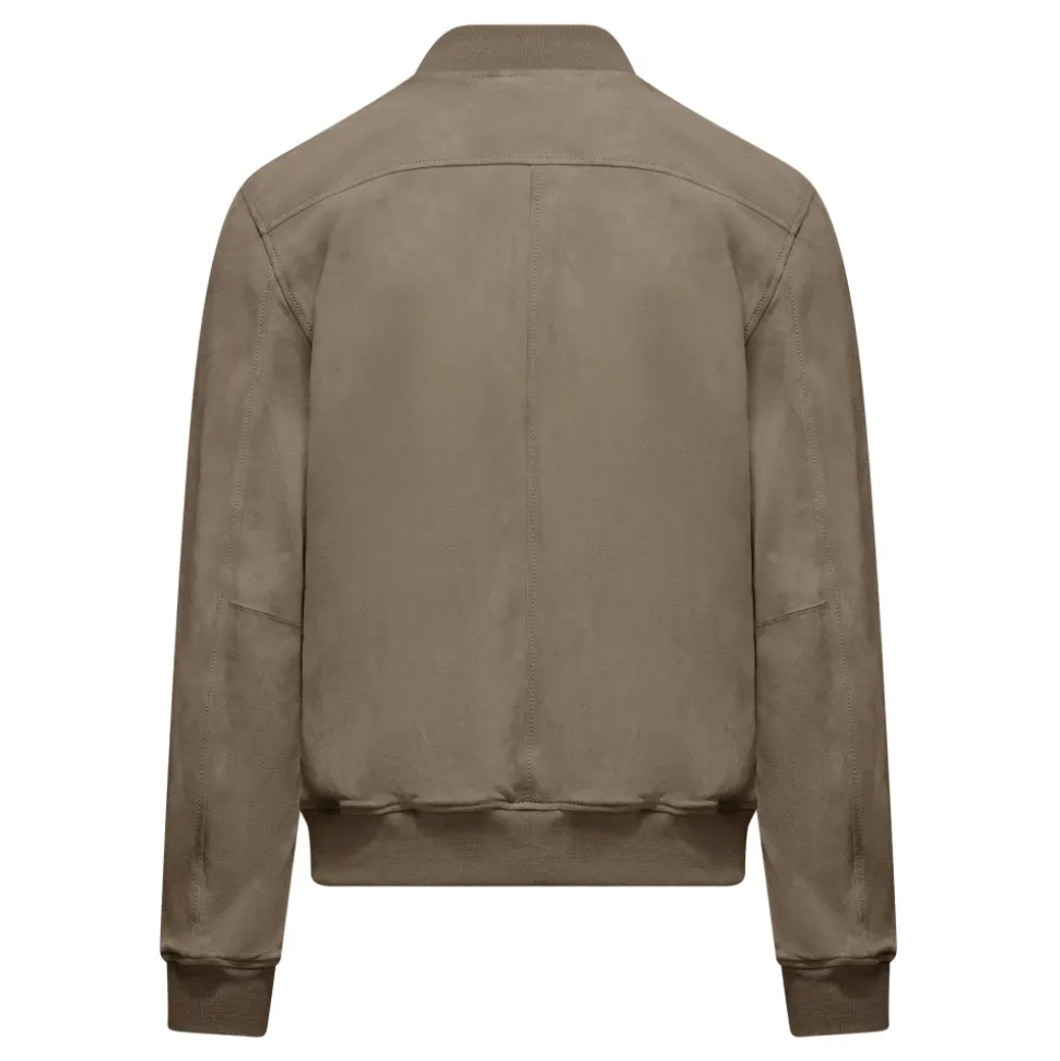Walt Suede Bomber Jacket