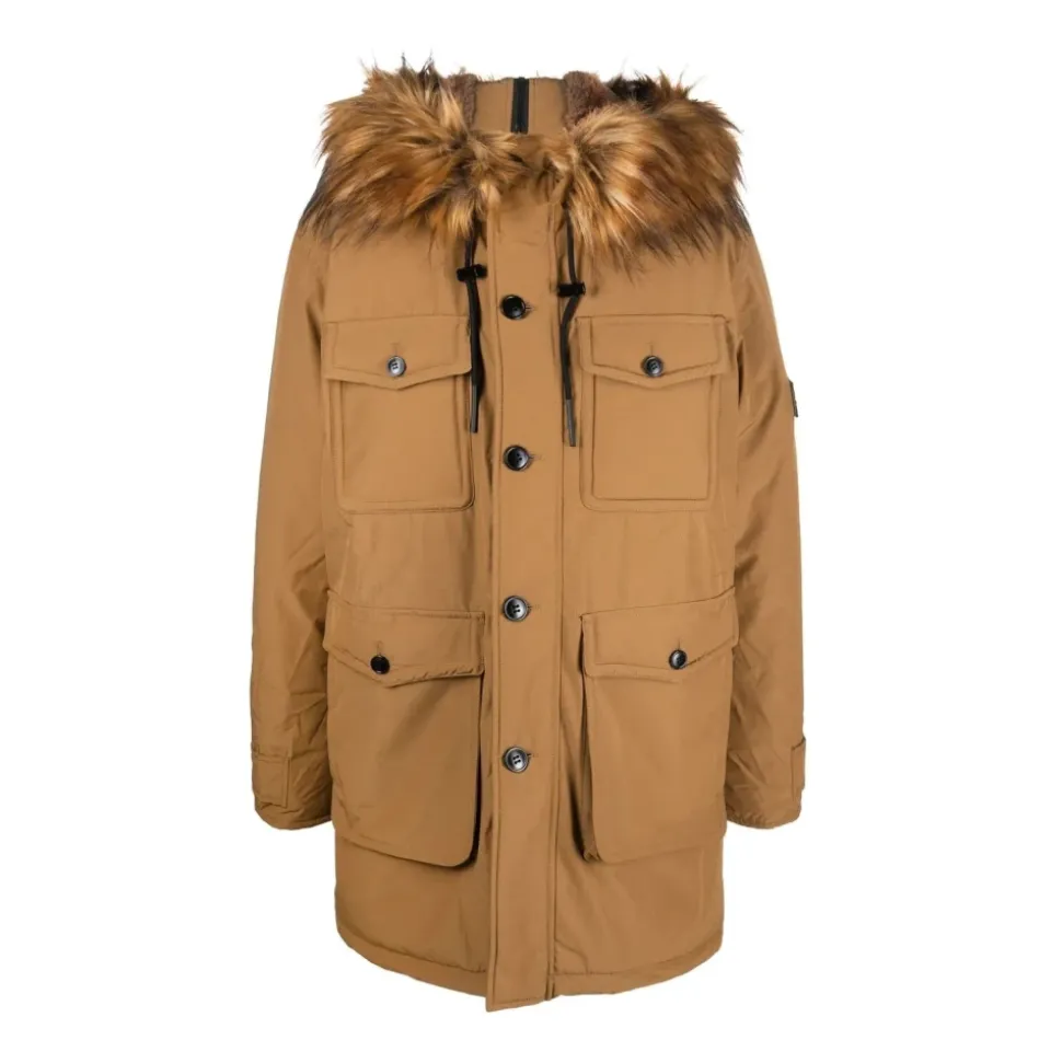 W-Jorg-Nw Cappotto Imbottito con Cappuccio