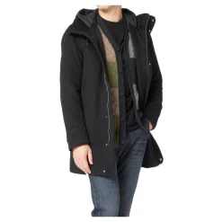 Wool Cashmere Hooded Coat