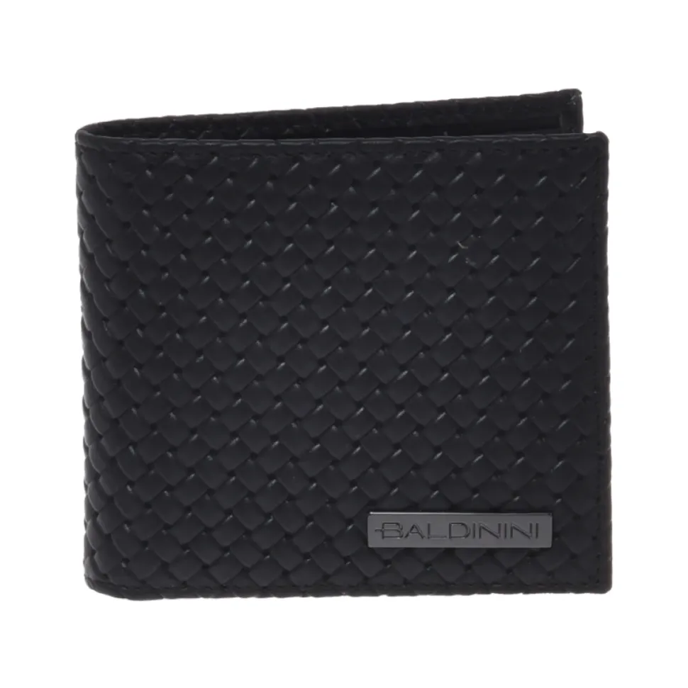 Woven Leather Wallet