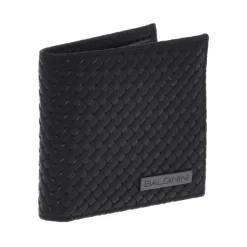 Woven Leather Wallet