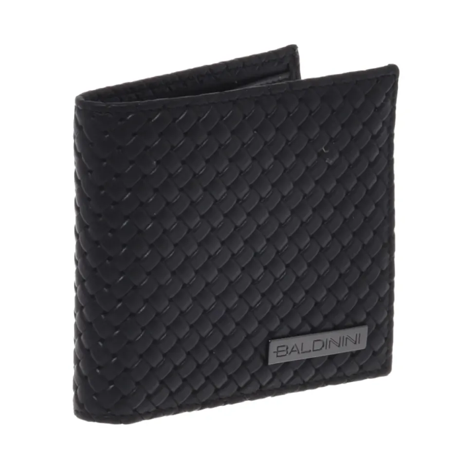 Woven Leather Wallet