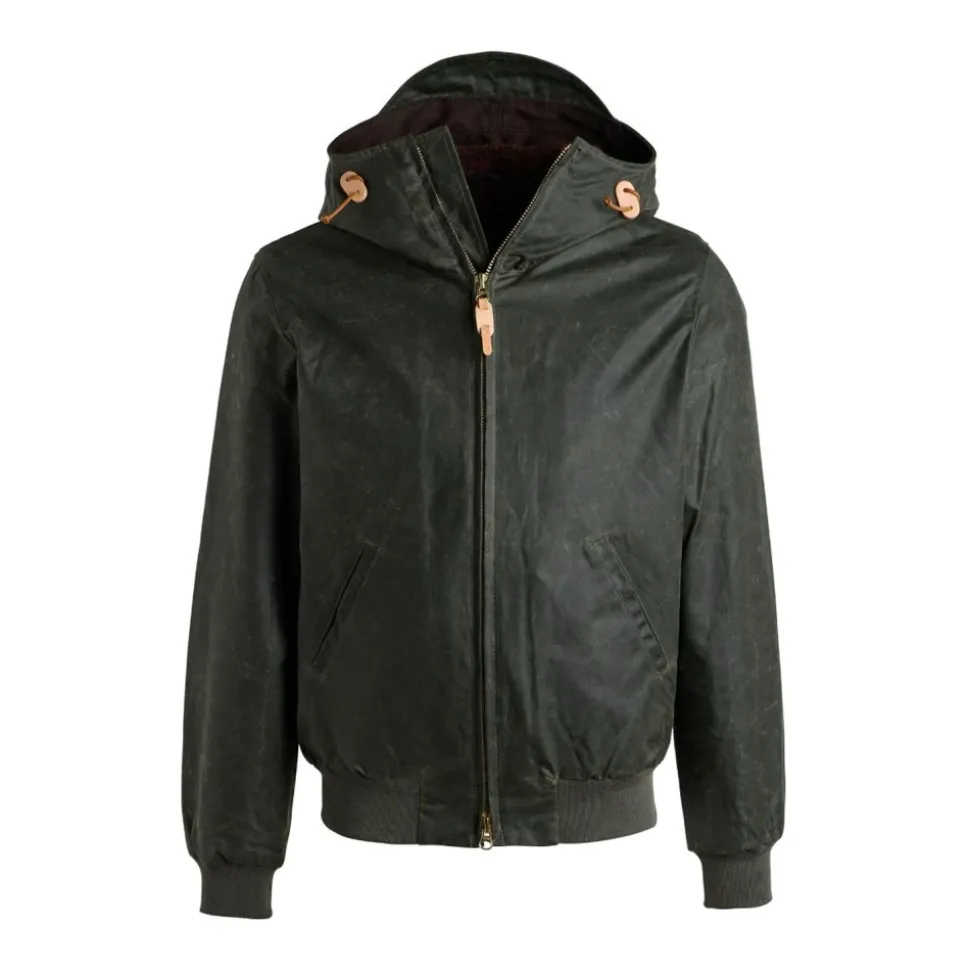 7082-WX Bomber con Cappuccio