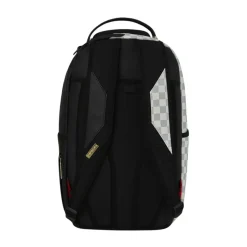 Zaino Cream Check Side Drip