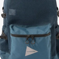 Zaino in nylon con pannelli in rete