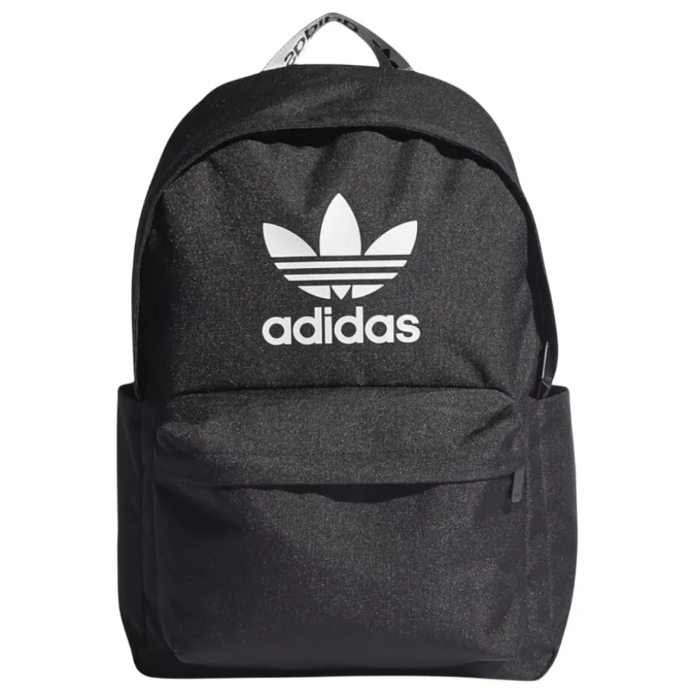 Zaino Nero Originale con Tasche con Zip